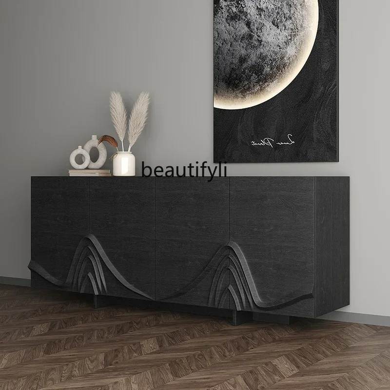 

zxqxzItalian style, entrance cabinet, living room, household storage, tea, modern, solid wood carved dining side cabinet