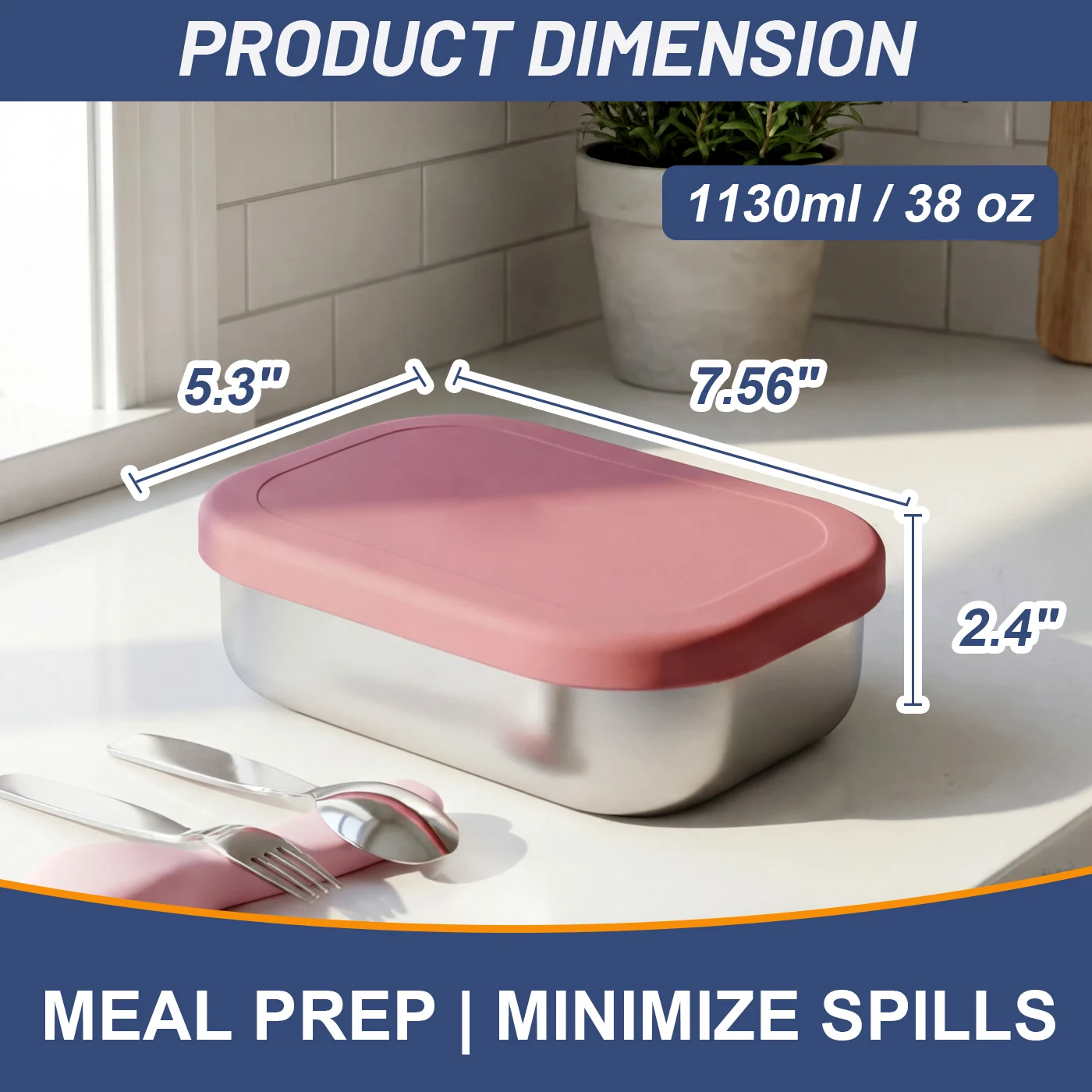 กล่องอาหารกลางวันสแตนเลส 304 ย - Bento Box Two Tier บทวิจารณ์และราคา
