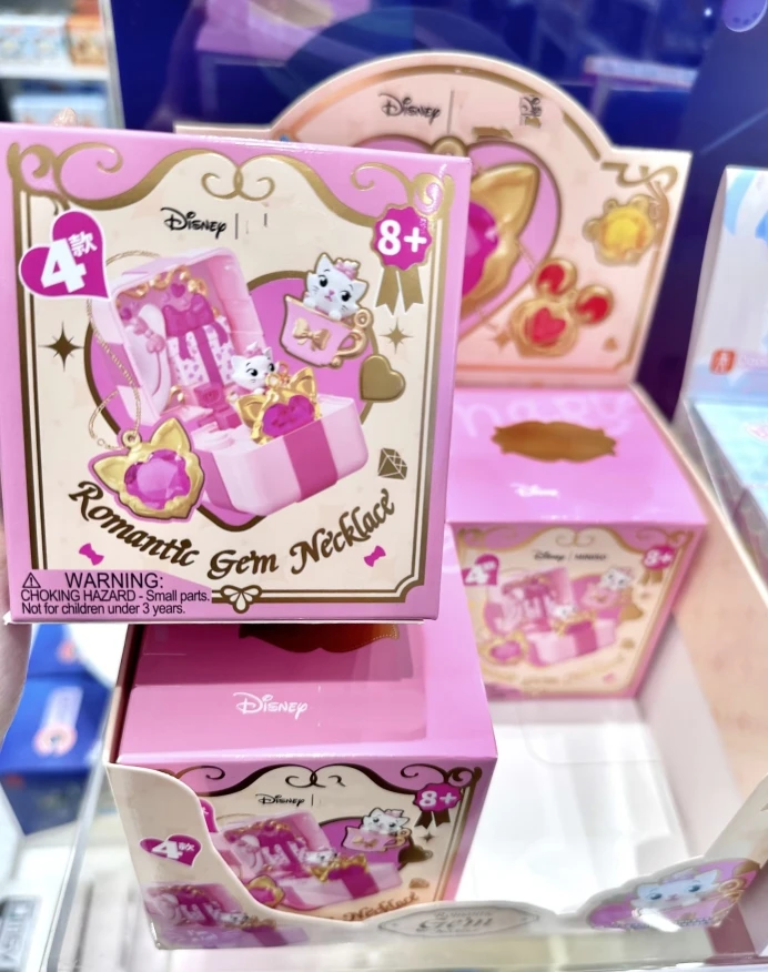 

Disney Romantic Gem Series Trendy Blind Box Authentic Peripheral Ornament Model Decorative Toy Girl Surprise Birthday Gift