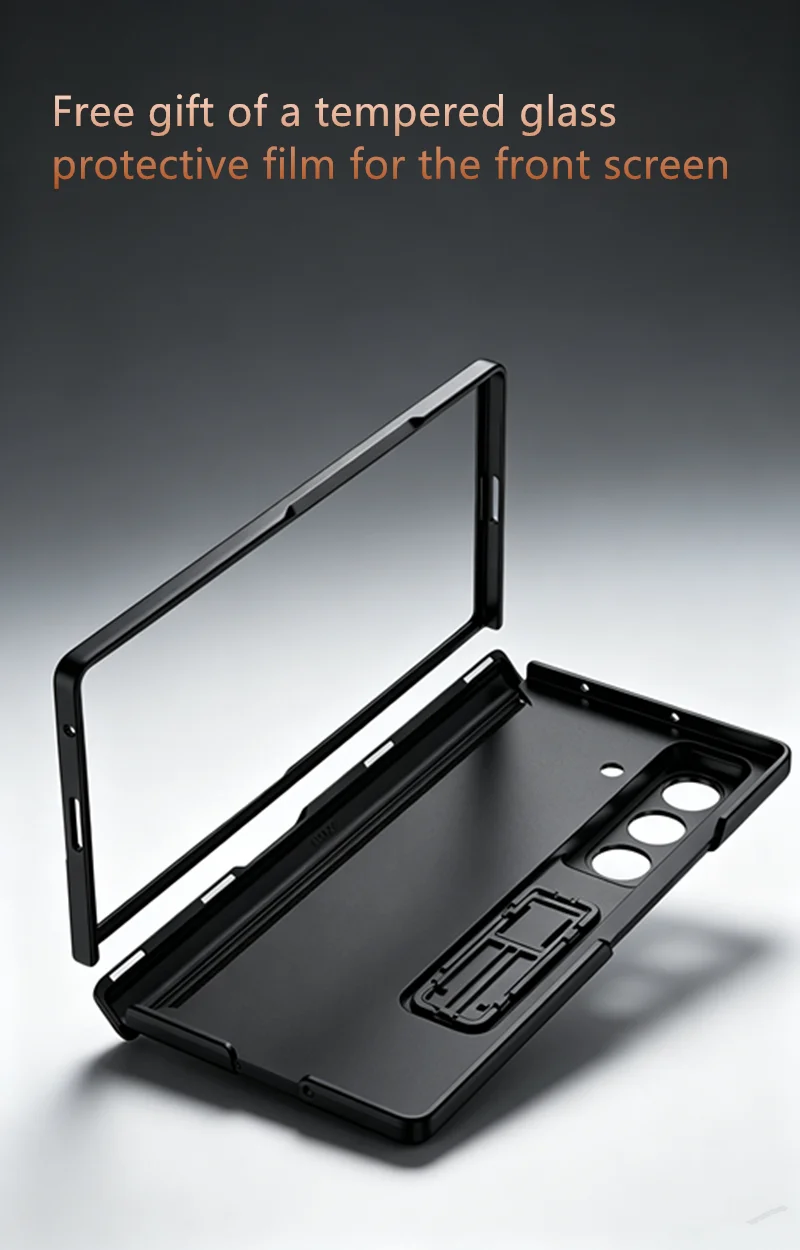 GKK Magnetisches Scharnier-Schutzgehäuse für Samsung Galaxy Z Fold 8 Ultra 7 6 5 Stand Matt Harte PC-Hülle für Samsung Z Fold 4 – Detail 11