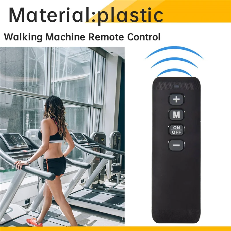 ABVO-2X 433 هرتز التحكم عن بعد ل TIMESPORTS CSL-GE046 الرئيسية اللياقة البدنية رمز T1 C1 S1 M55 Q2 Q2-1 S2-1 مشاية وآلة مشي