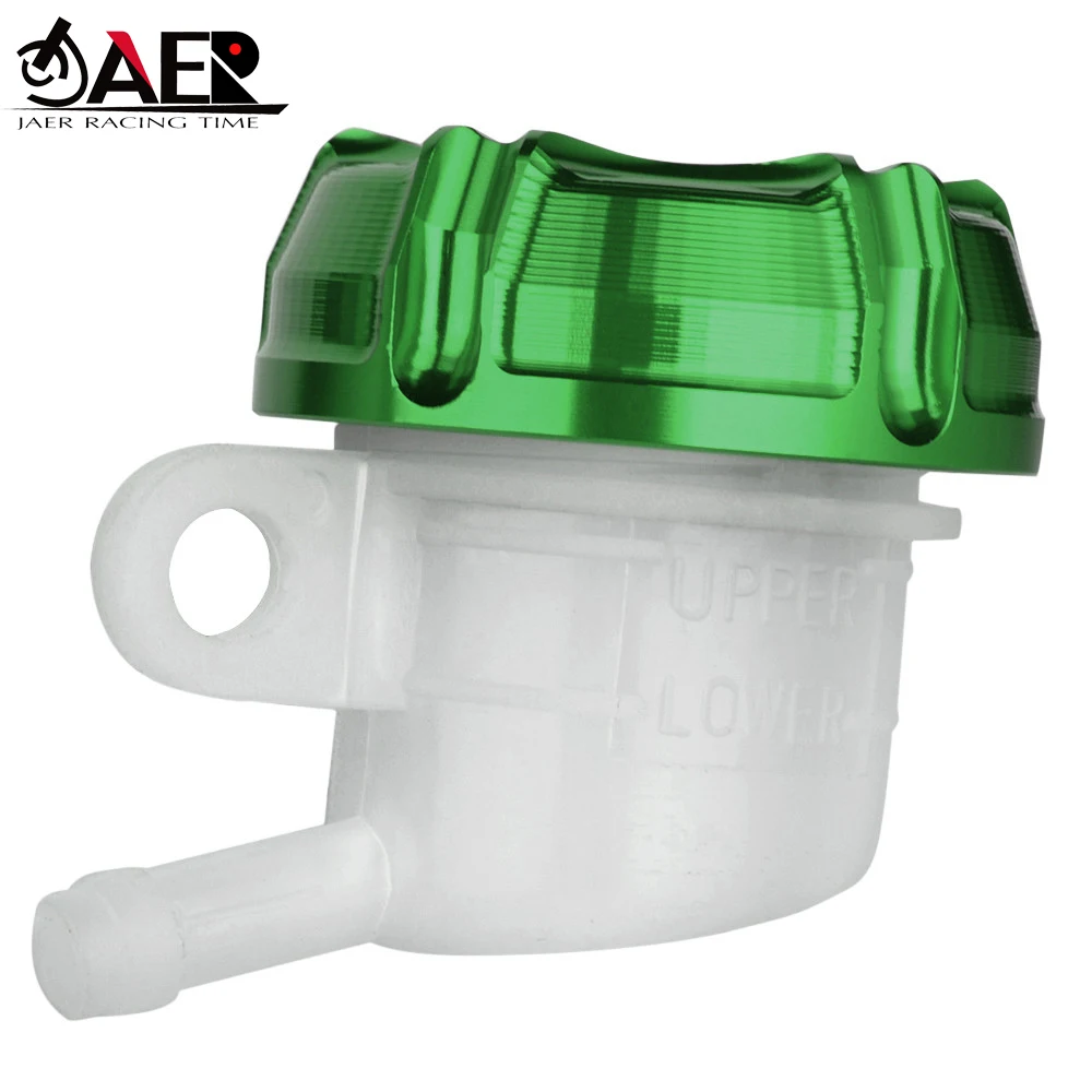 

8MM hose CNC Motorcycle Rear Brake Fluid Reservoir Tank Cylinder Master Oil Cup for BMW Honda Kawasaki Suzuki Yamaha