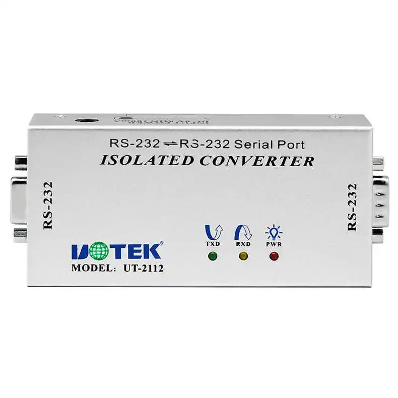 

UT-2112 232 Serial Port Optoelectronic Isolator 9-line RS232 Serial Port Full Line Isolation Repeater Lightning Protection