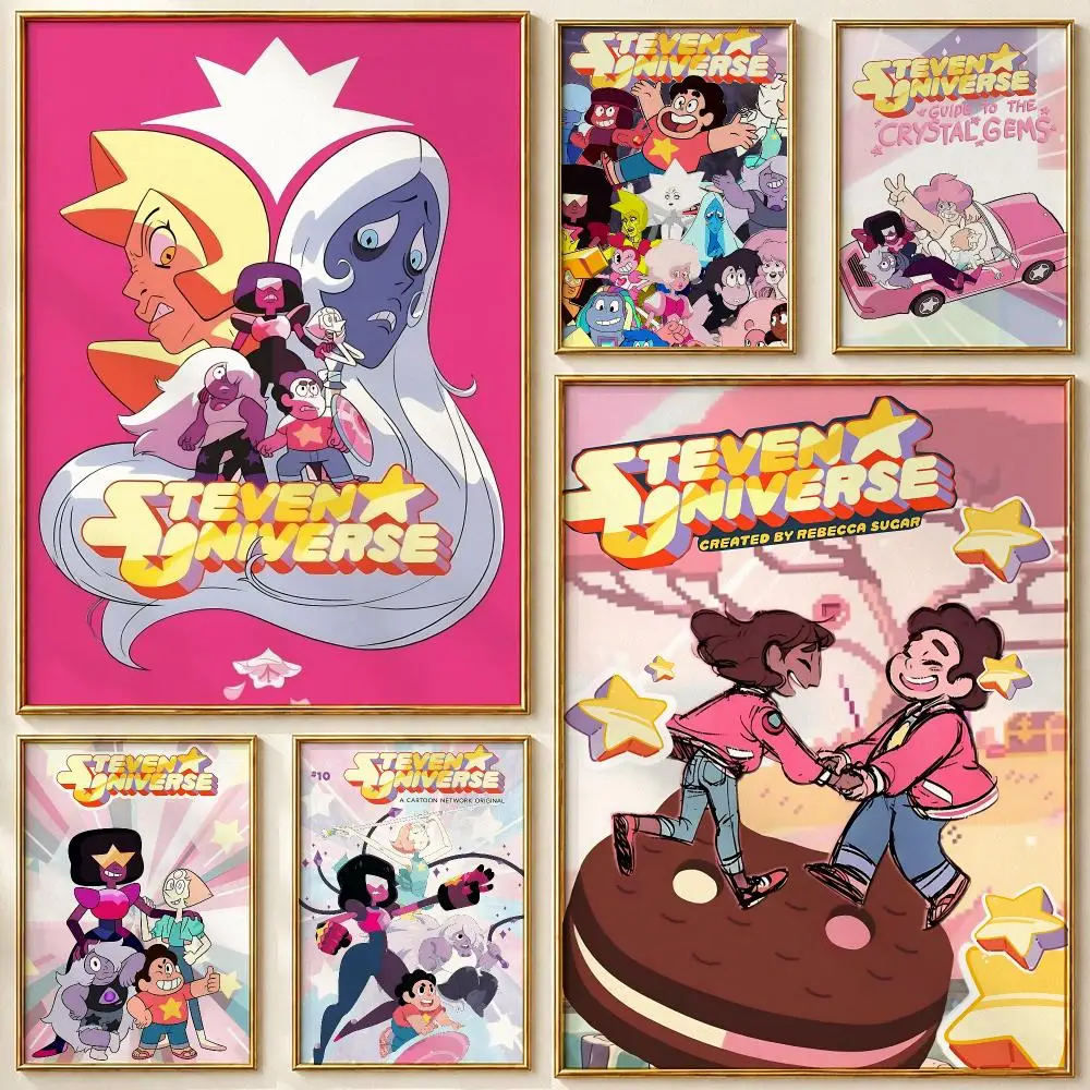 S-Steven U-Universe Poster HD Print Wall Art for Bedroom Living Room Office Bar Home Decor Aesthetic Print