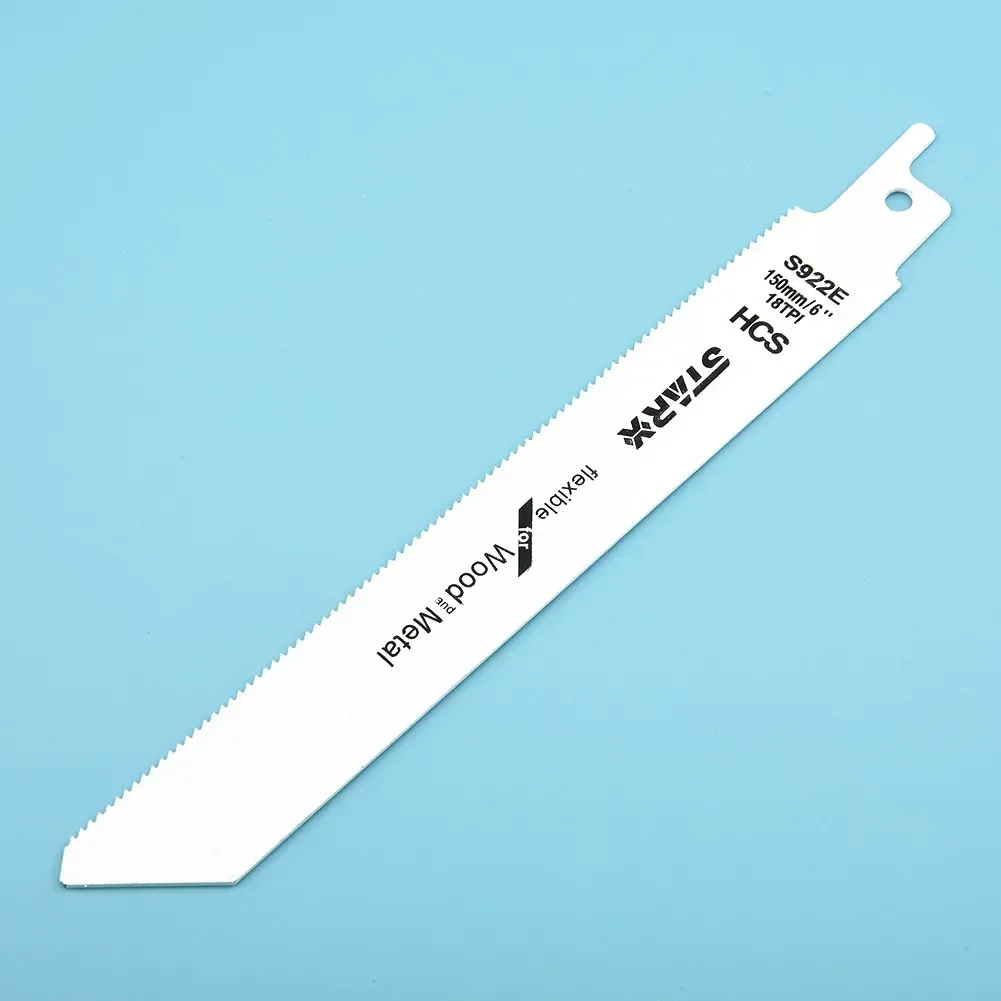 5X 150mm S922EF Oszillierende Säbelsägeblätter für Holz-, Metall- und Rohrschneidarbeiten – Detail 12