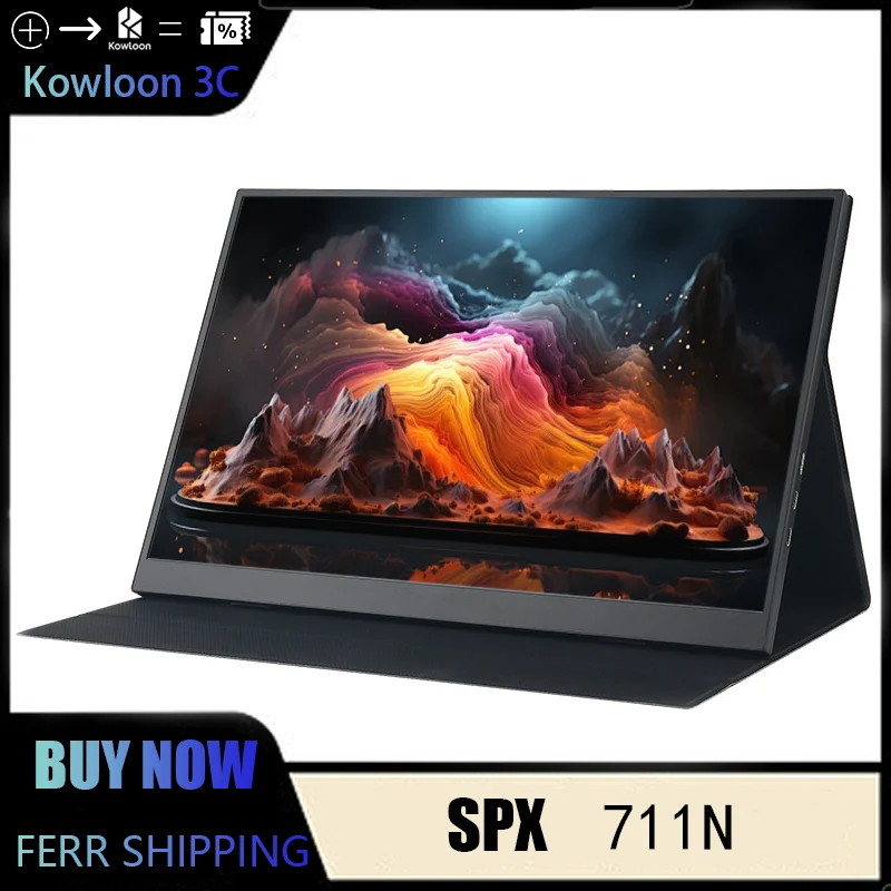 Portable Monitor 16 Inch 4k HDR10 Phone/Computer/Switch/Ps5/Xbox/Tablets External Expansion Sub-Screen High-Brush ISP 144Hz 4K