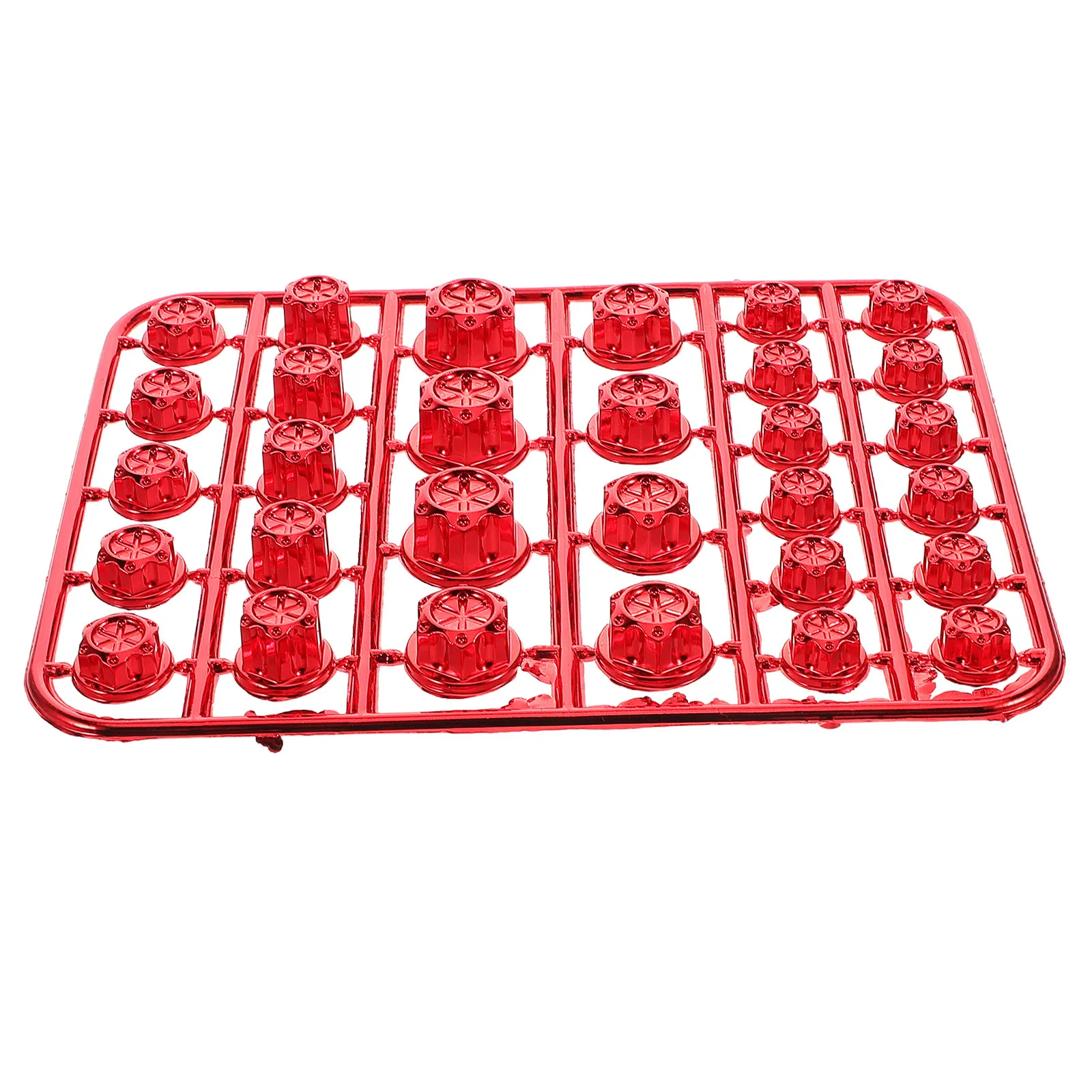 30Pcs Motorcycle Fastener Covers ABS Hex Screw Caps Colorful Engine Trim DIY Bolt Protection Decorative Motorcycle Modification