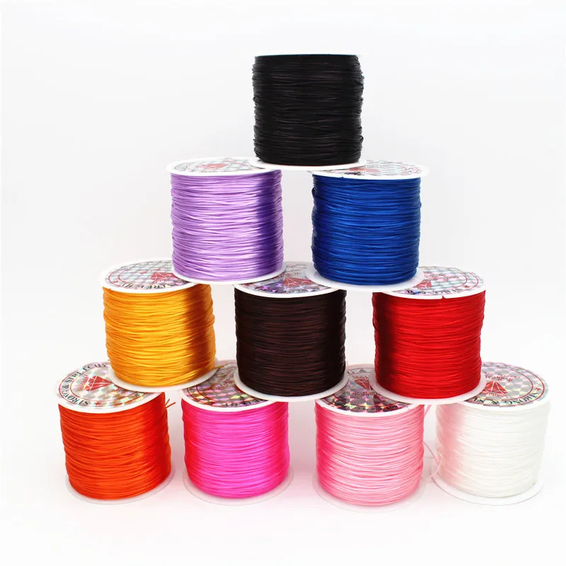 50m Strongly Elastic Bracelet String Cord for Jewelry Making