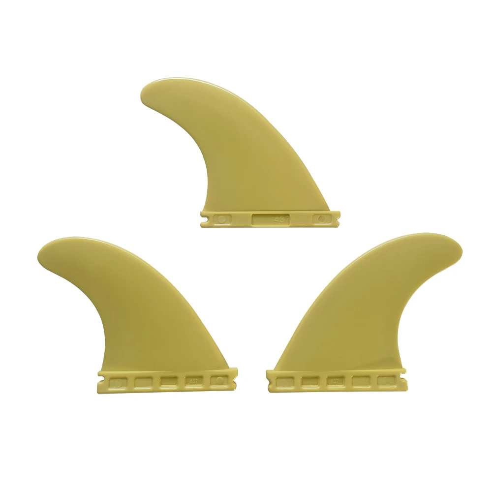 UPSURF Future Fins 437 Quillas Surfing Fin for Surfboard - Plastic Thruster Fin System for Water Sports tablas de surf