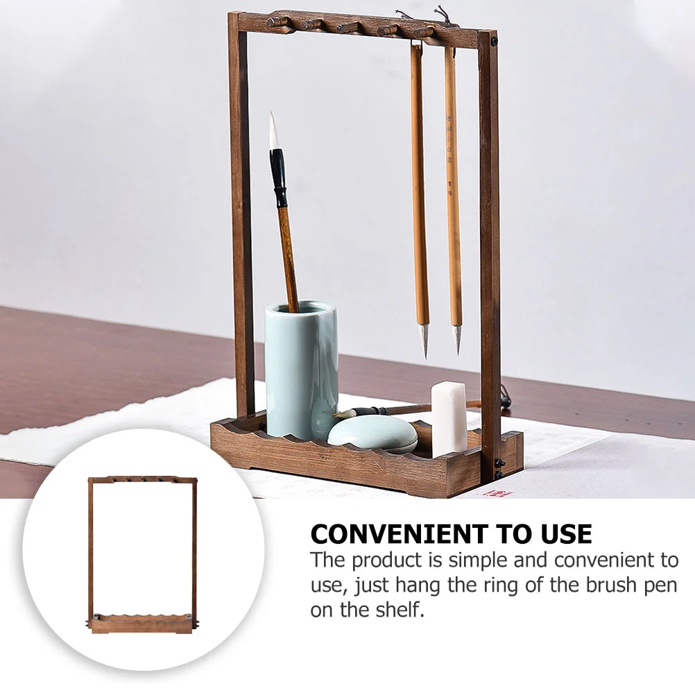 Paint Pen Holder Penholder Coat Hanger Practical Storage Lanyard Student Use Holders