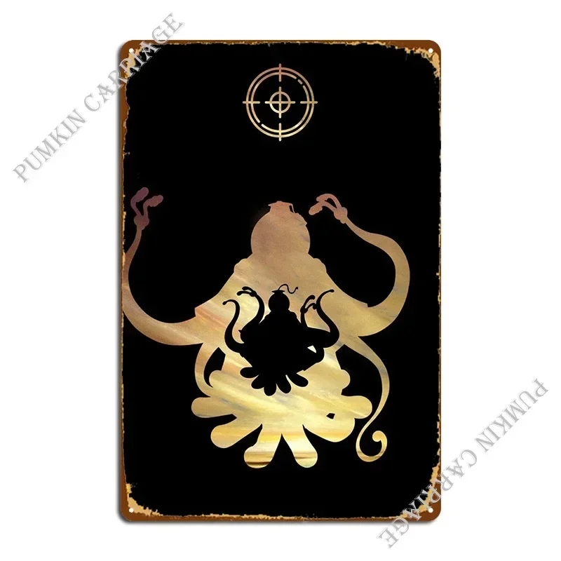Koro Sensei Assassination-letreros de Metal para Club, crear cocina, cine, cartel de estaño