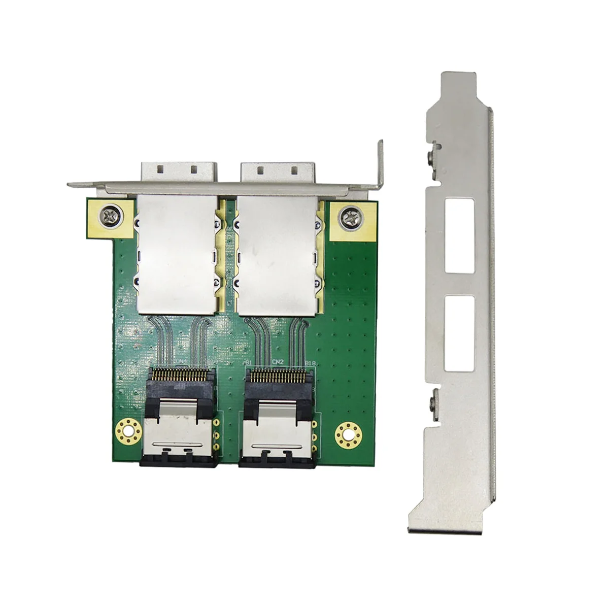 Dual Ports Mini SAS interno da SFF-8087 a esterno HD SFF-8088 Sas26P PCI SAS Adapter Card