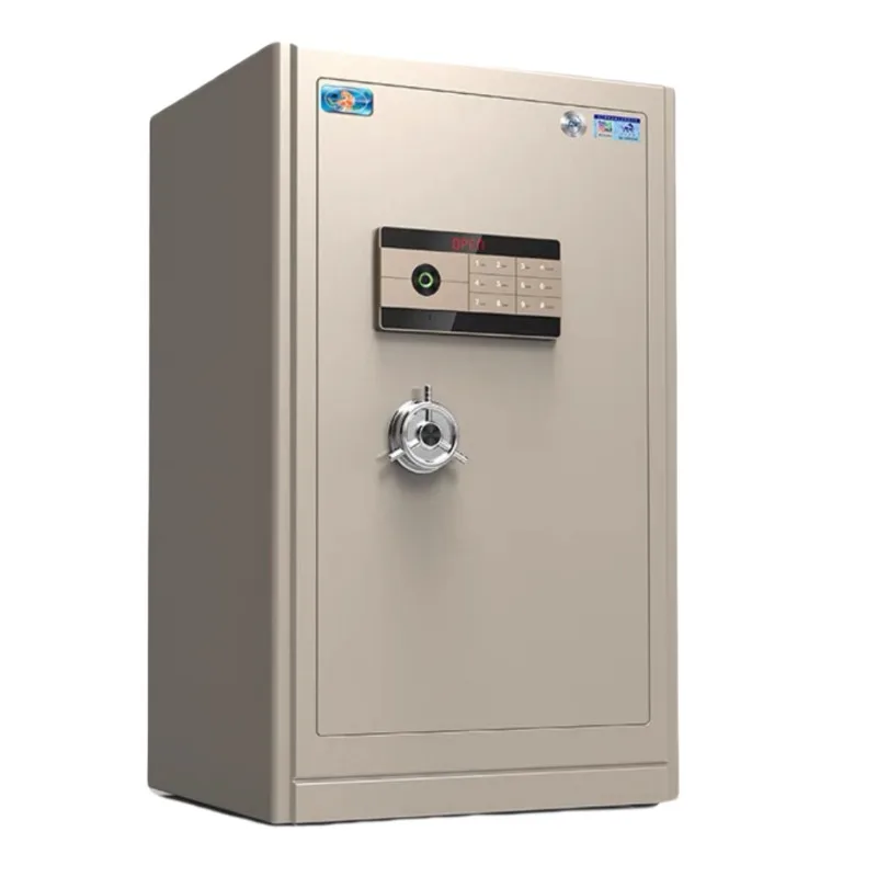

Безопасный цельнометаллический замок с паролем по отпечатку пальца. Утолщенный и утяжеленный настенный сейф.
