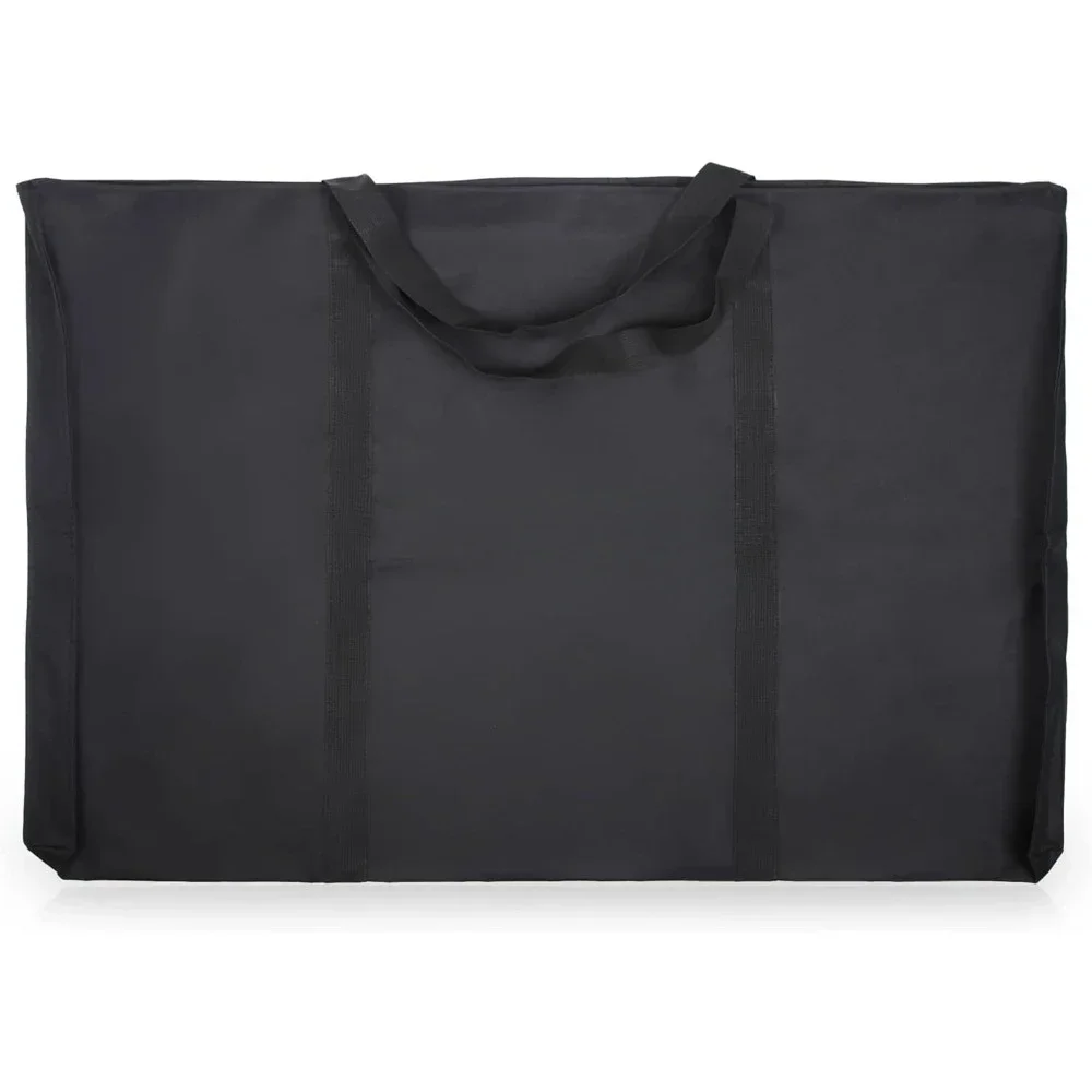 

Dacron Light Weight Art Portfolio Tote Bag, 25'' x 37'' for 24'' x36'' Black Carrying Storage Case For Poster