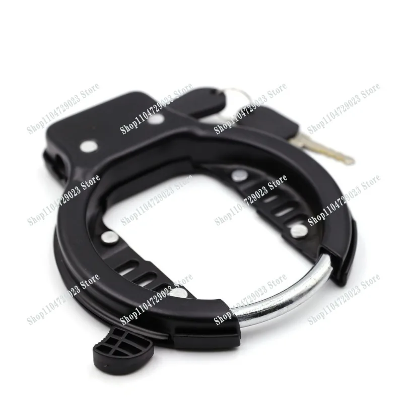 2026 Hot-selling bicycle horseshoe lock fixed vintage ring lock bicycle protection anti-loss tool
