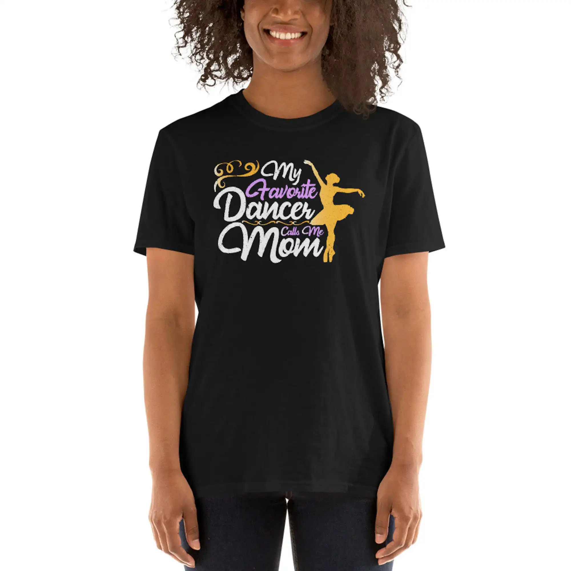 Футболка унисекс мой любимый танцор меня мама Танцующая мама День Матери
