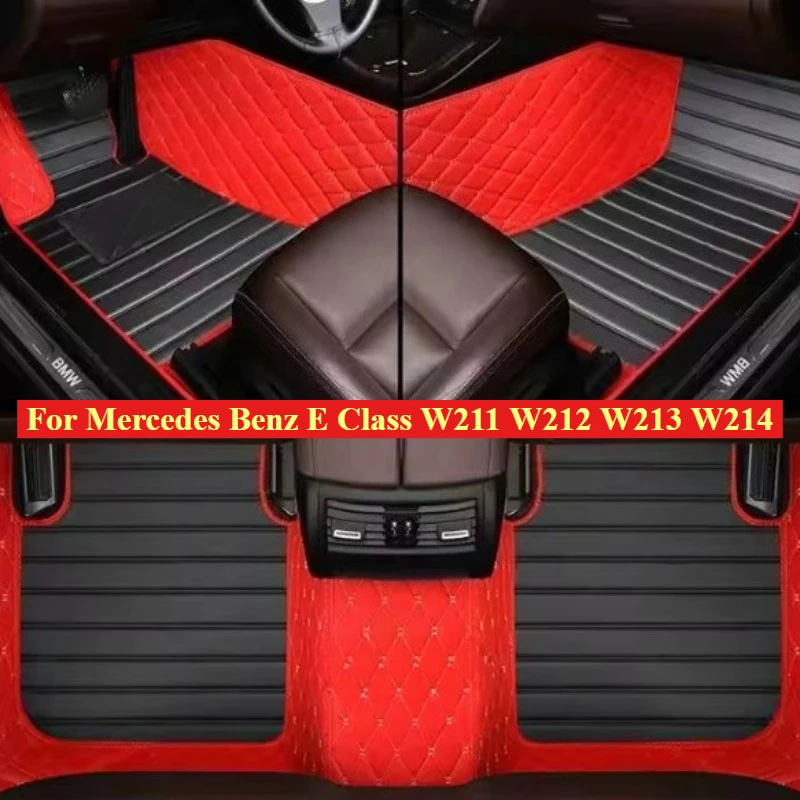 

Автомобильные коврики на заказ для Mercedes-Benz E-класса W211 W212 W213 W214 2003-2026: кожаные, модные, аксессуары для авто