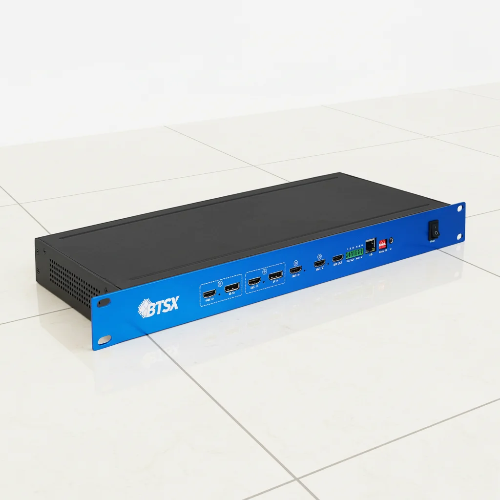 

Контроллер X EDID Management 4K60 с 4 входами и 9 выходами HDMI, бесшовное переключение 2x4, 2x3, 2x2, 3x3, контроллер видеостены 1x7, 1x8, 1x9, видеопроцессор