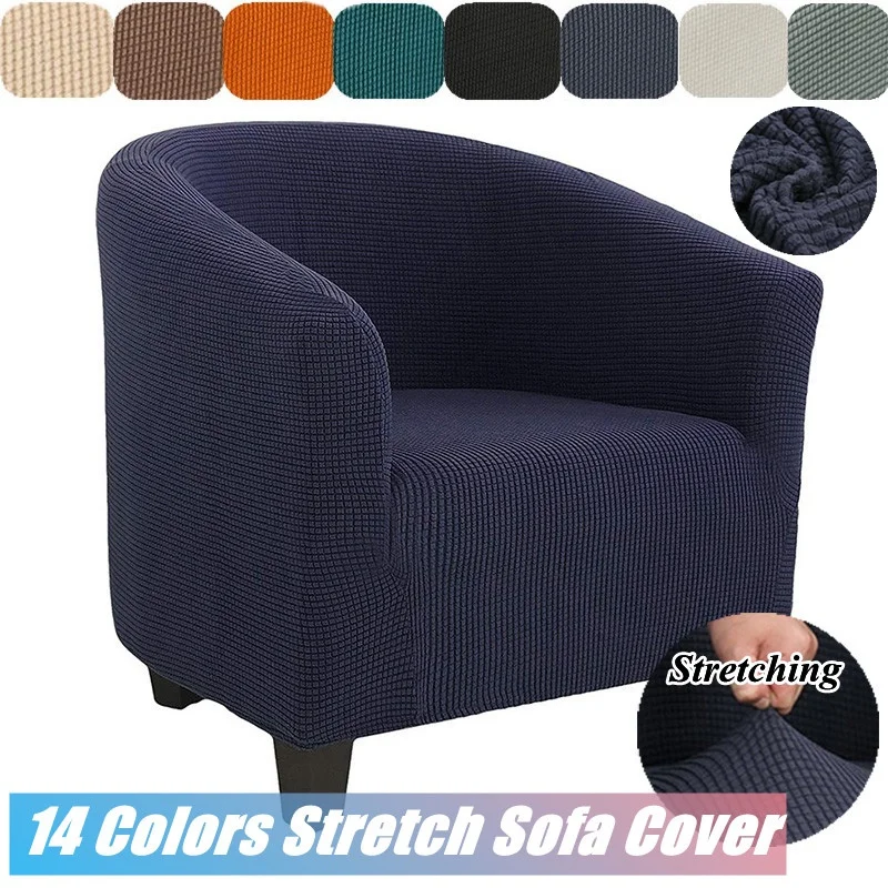 

Sofa Cover Relax Stretch Single Seater Club Couch Slipcover for Living Room Elastic Armchair Protector Cover Couch Cover