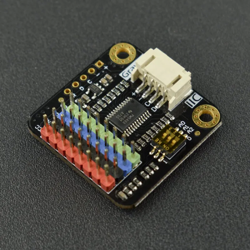 

Gravity: I2C Cascading Extender [resolving IIC/I2C Address Conflicts]