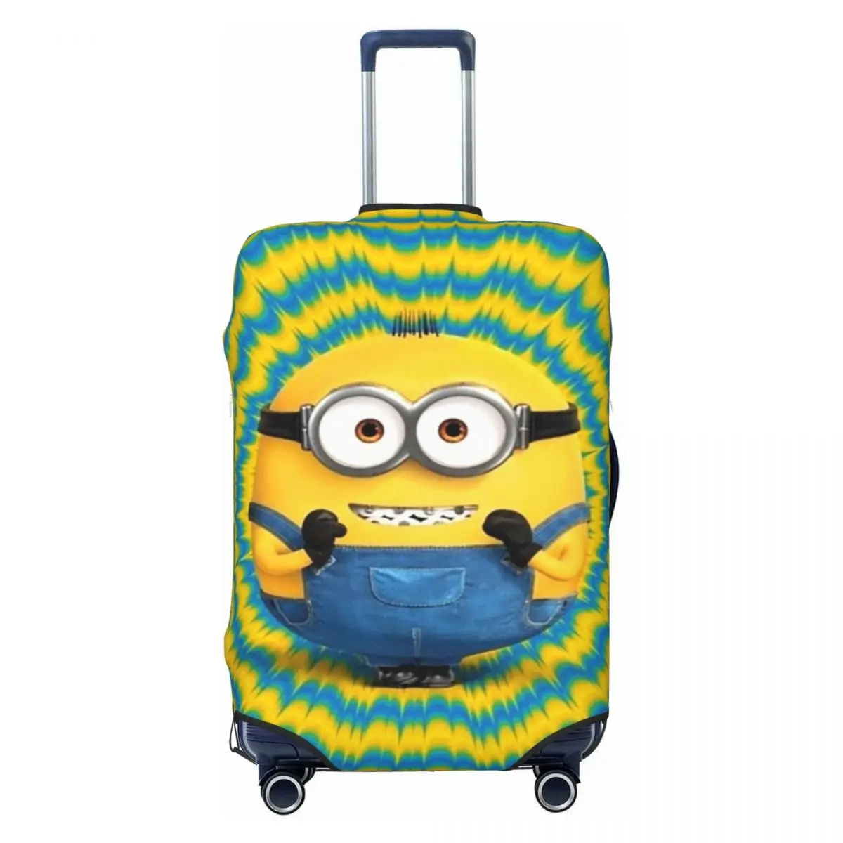 

Cartoon Minions Luggage Cover Elastic Travel Suitcase Protective Covers Suit For 18-32 inch