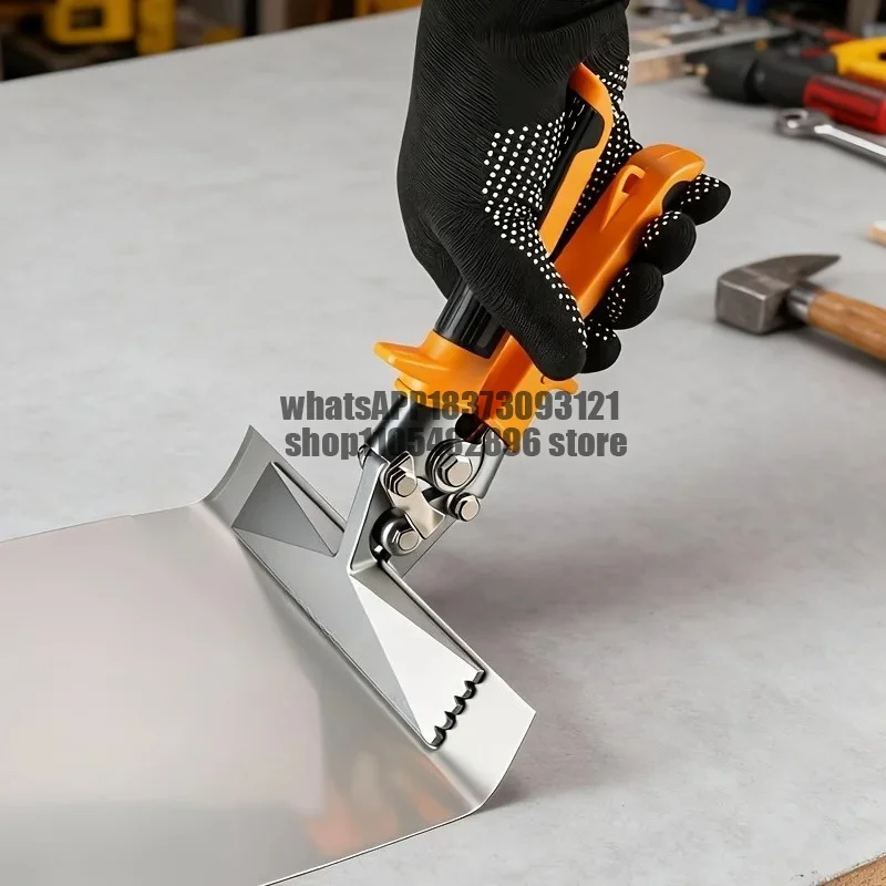 1PC Heavy Duty Sheet Metal Hand Seamer, 3/6