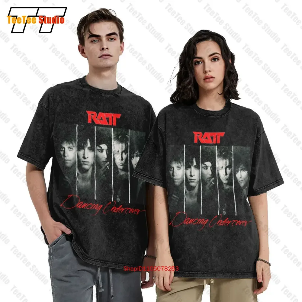 Ratt Dancing Undercover Album Vintage Oversized T-Shirt 43HQ