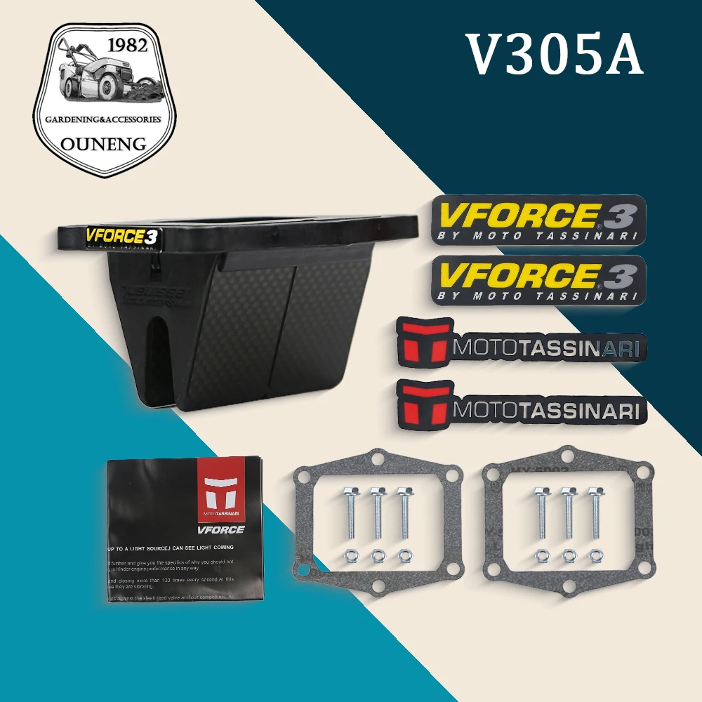 Система герконовых клапанов V305A Vforce для Honda Quattrini M200 CR250R V Force Reeds ATV TRX250 Gas Gas MC250 EC 200 250 300 V-Froce
