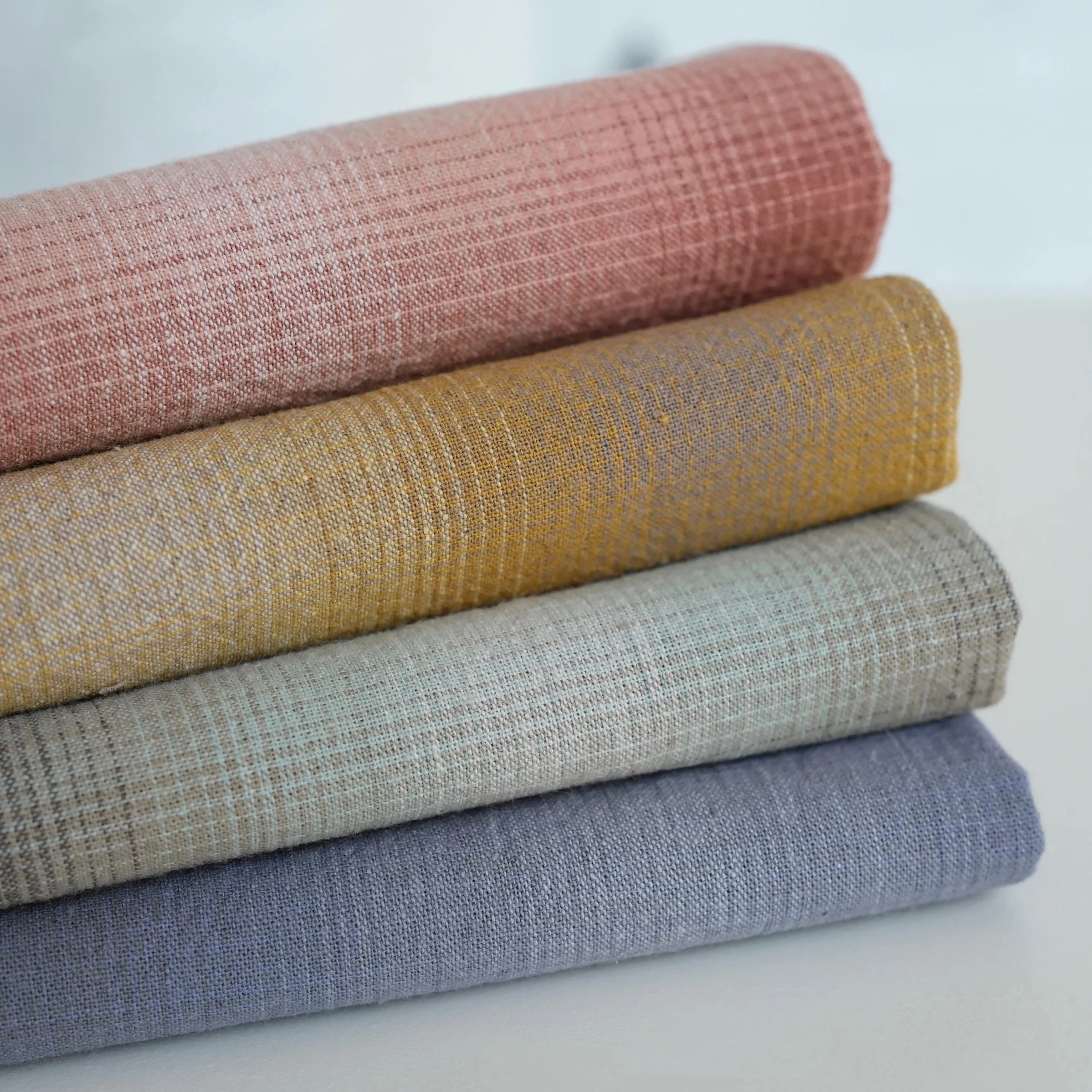 50*140cm Japanese Yarn Dyed Cotton Fabric for DIY Doll Basic Patchwork Purse Sewing Quilting Craft Yarn-dyed Cloth