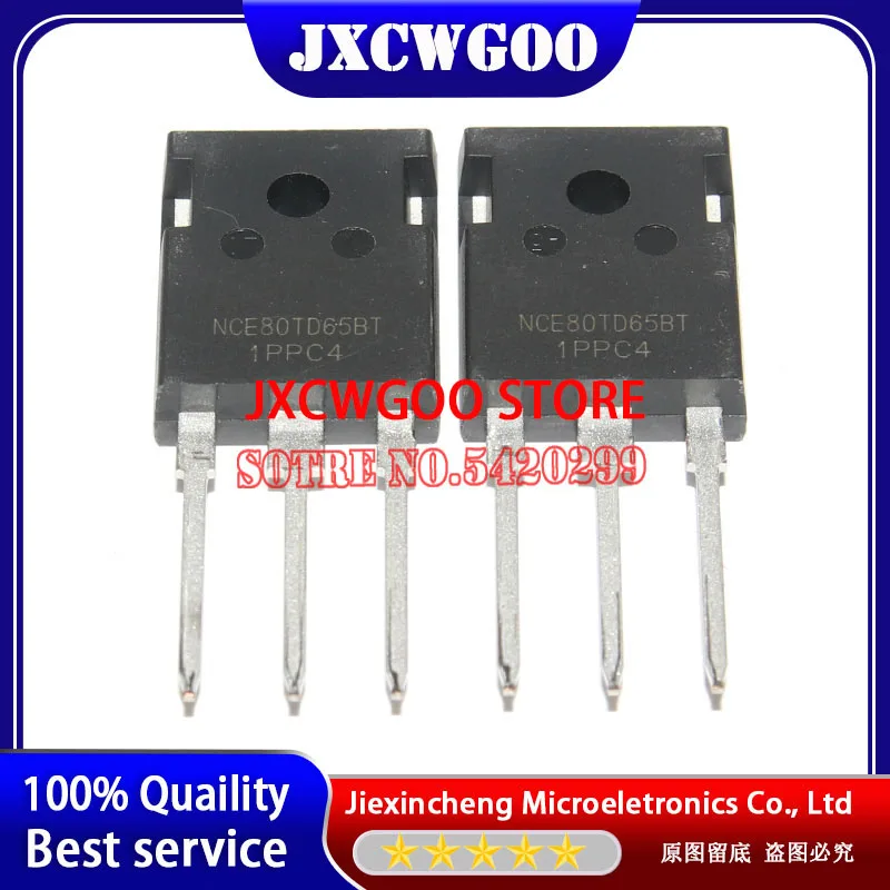 Imagem -02 - Original 10 Peças Lote Nce80td65bt Igbt 80a 650v Nce80td65 A247 Novo