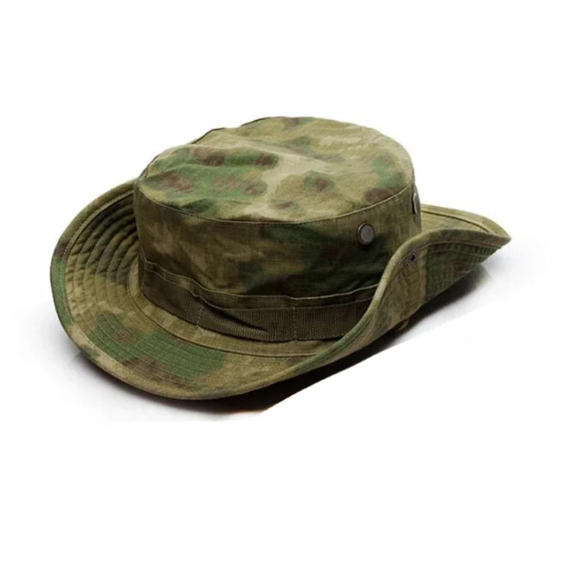 Airsoft Tactical Sniper Camouflage Boonie Hats Nepalese Cap Fishing Hat Men\'s Sunscreen Sombrero Hunting Camping