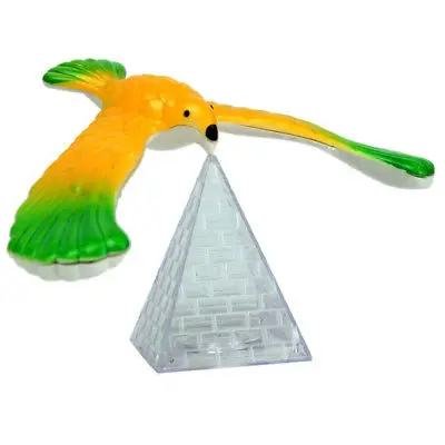 Balancing Bird Science Desk Toy W/ Base Novelty Eagle Fun For Educational Equipment