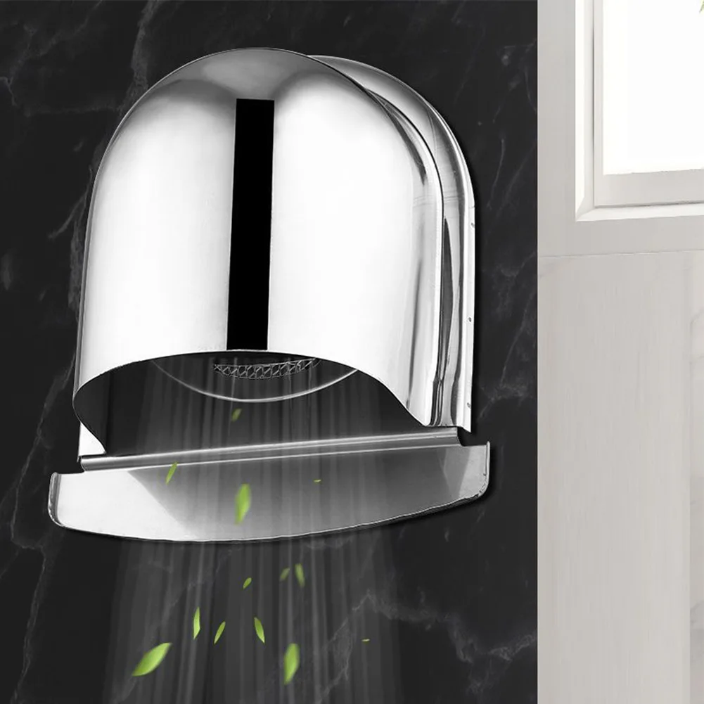 1Pcs Stainless Steel Vent Cover 100/150mm Cooker Hood Wall Air Vent Extract Valve Grille Ducting Cover Ventilation Outlet