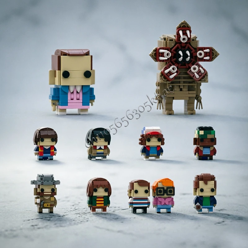 1487PCS MOC Season ONE Famous Movie Character Collection Series Model Building Blocks Assembly Bricks DIY Toys Kid Birthday Gift