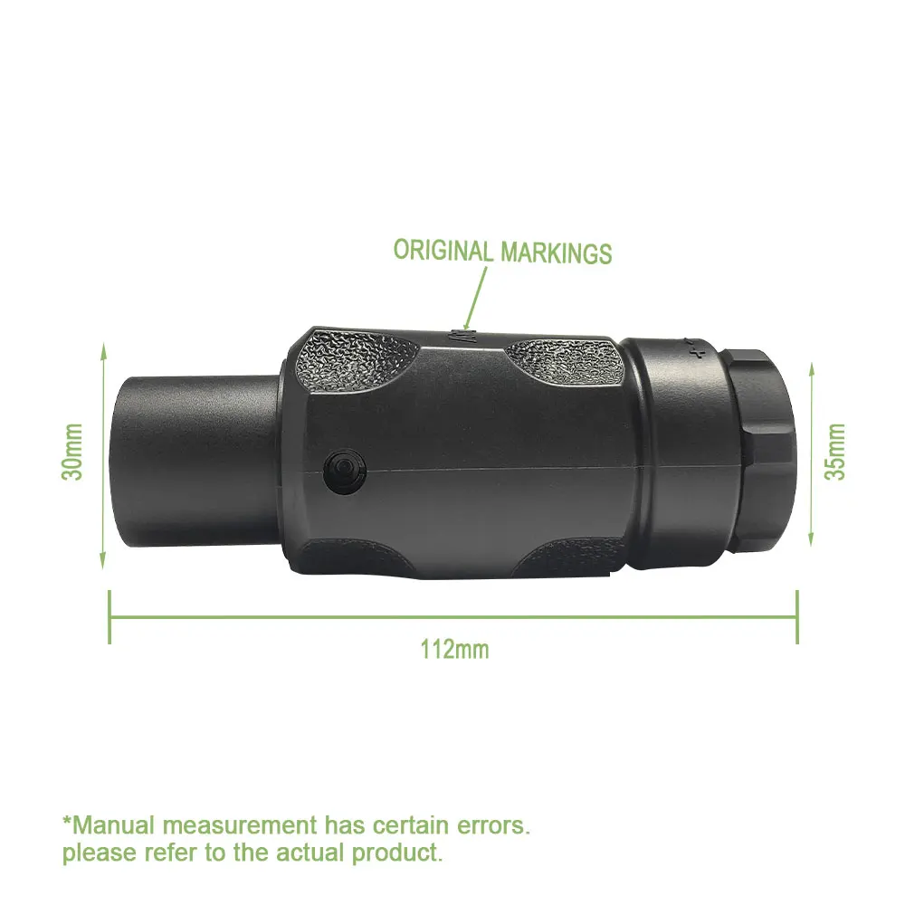 Tactical 3XMAG-1 3X Mag 3XMag Weapon Hunting Magnifier Scope with 2.26