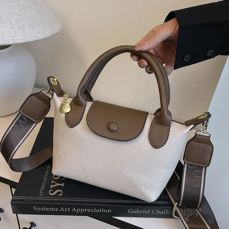 

Стильный винтажный кожаный кошелек через плечо — повседневная сумка с логотипом Paris Fashion Letter и регулируемым плечевым ремнем