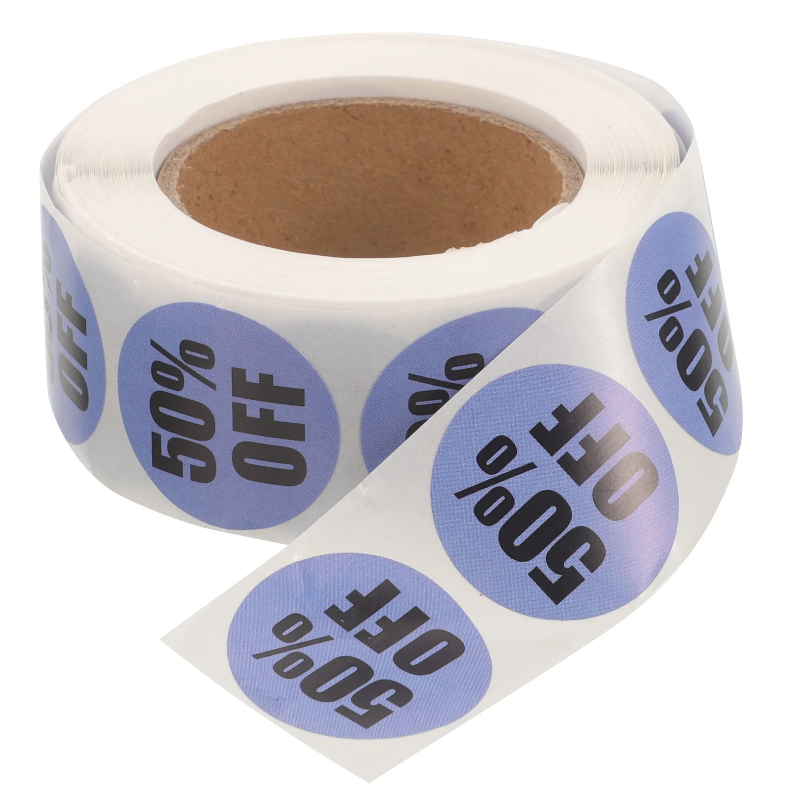 

1 Roll Round Stickers Self-Adhesive Price Tags for Retail Clearance Thrift Shops Colored Stickers for Merchandise Sale