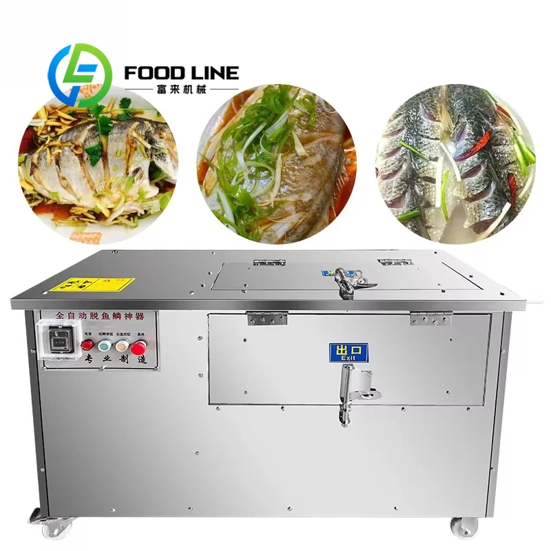 

Highly Cost-effective Fish Processing Automatic Scale Removal Device Commercial Fish Scale Removal Machine Descaling Machine