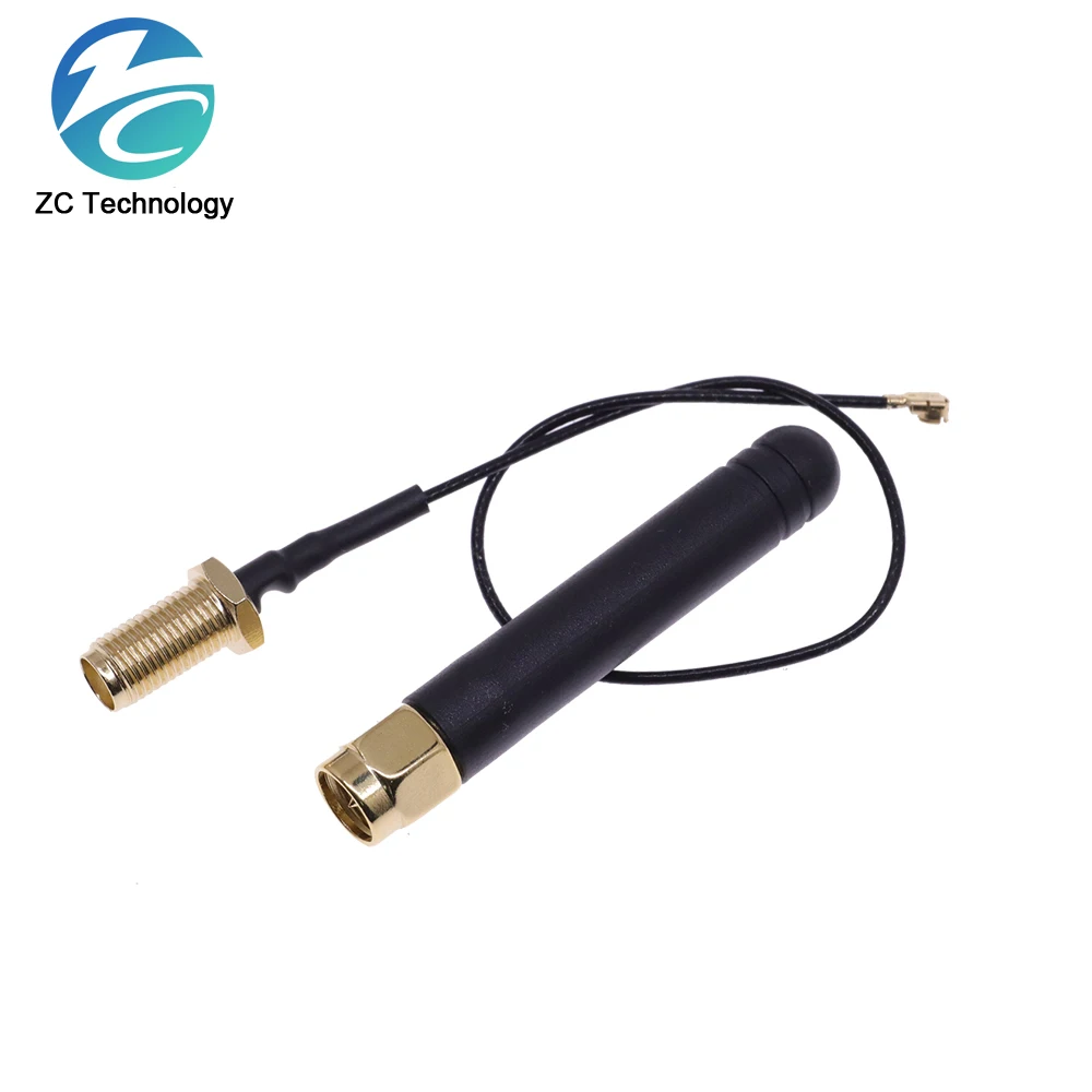 868MHz Antenna Lora Lorawan pbx 5dbi SMA Male Connector GSM 868 IOT antena antenne waterproof RP-SMA/u.FL Pigtail Cable