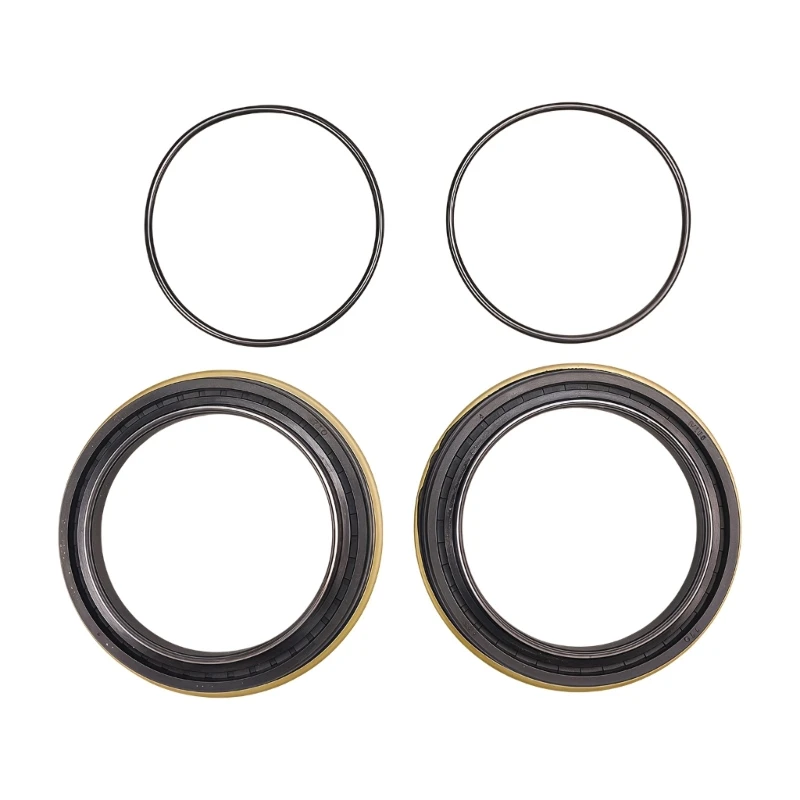 

37JE Rear Axles Seal Gasket and O-Gasket for Rear Drive Service, 2 Main Gaskets with Rubber and Metal Construction