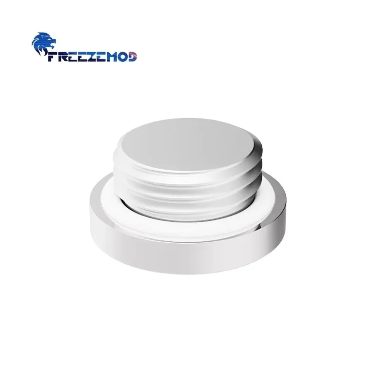 

FREEZEMOD HDT-LLJ 2 мм, тонкие компьютерные фитинги с водяным охлаждением G1/4, черный, серебристый, ручная затяжка, уплотнительная заглушка замка