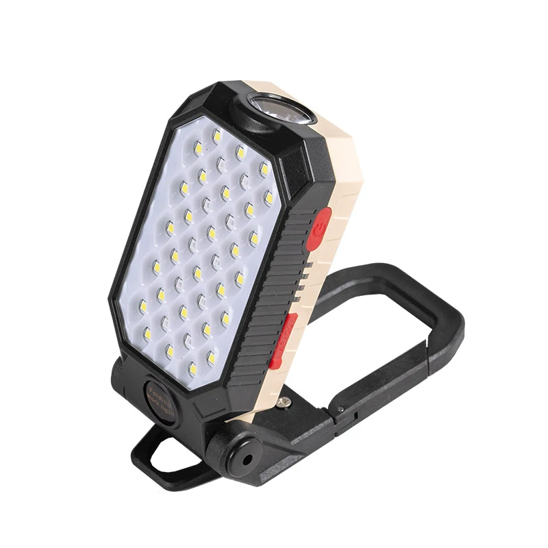 ESMARTER COB Luz de trabalho portátil USB recarregável Luz de reparo de emergência Lanterna de fonte