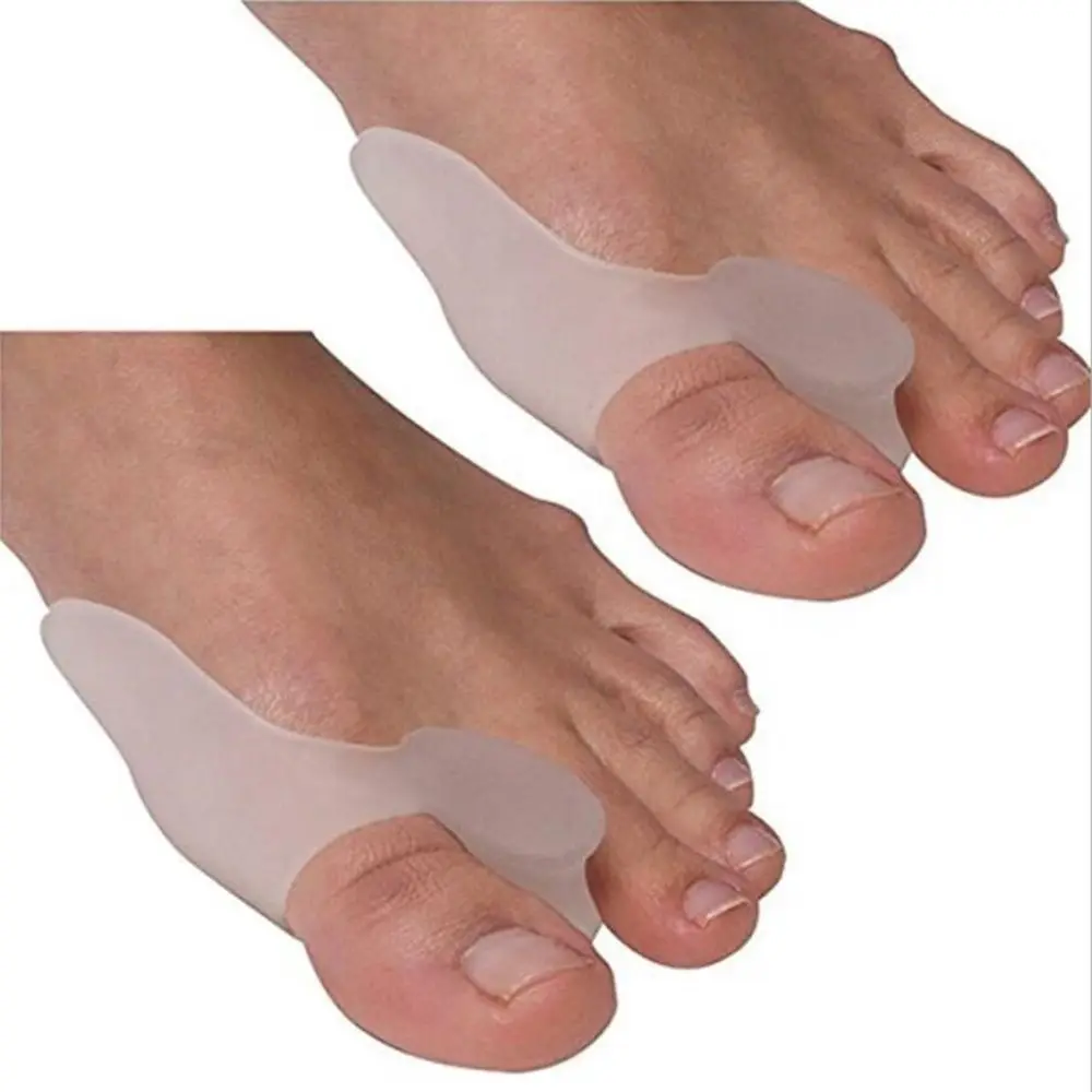 1Pair Hallux Valgus Adjuster Foot Care Tools Toes Separator Toes Outer Appliance Corrector