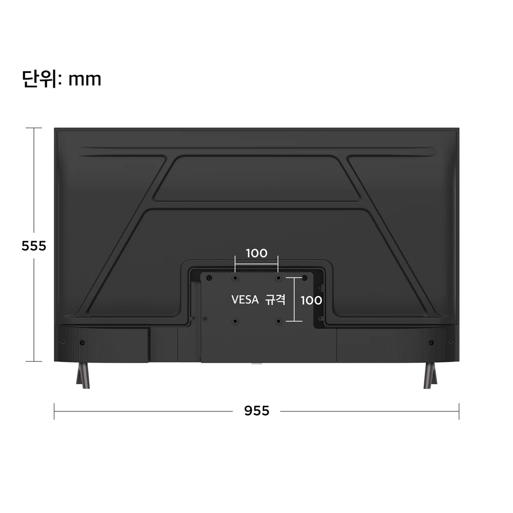 TCL 안드로이드11 FHD LED TV 43F5A 108cm · 43인치 · 스탠드형 · 고객직접설치