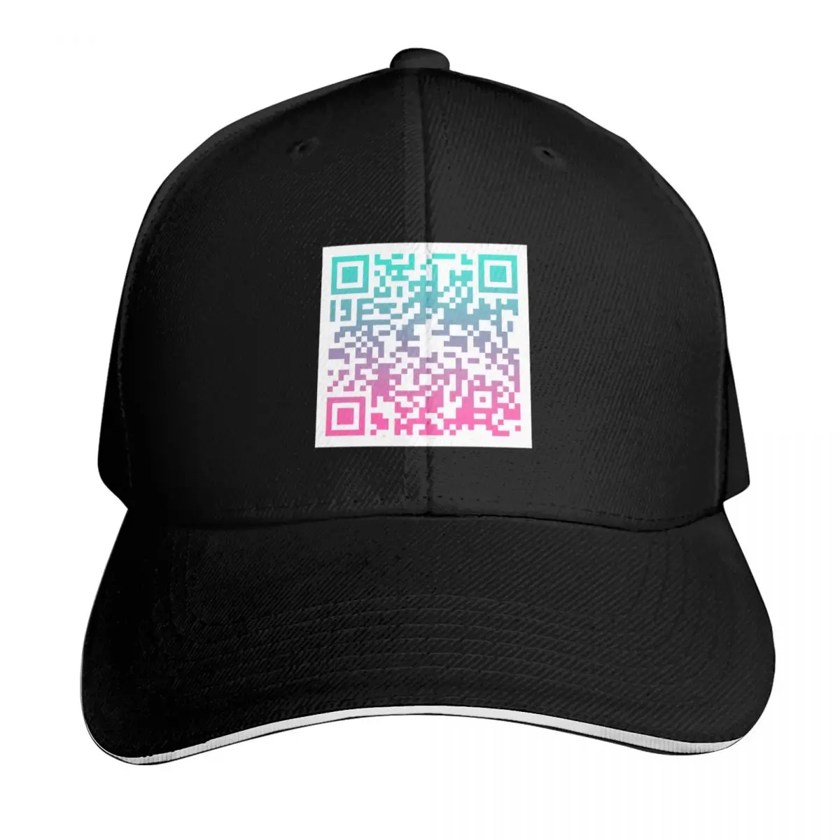 QR Code - Bibble Baseball Cap Gift for Him Her Casual Daily Wear Quick Dry Performance