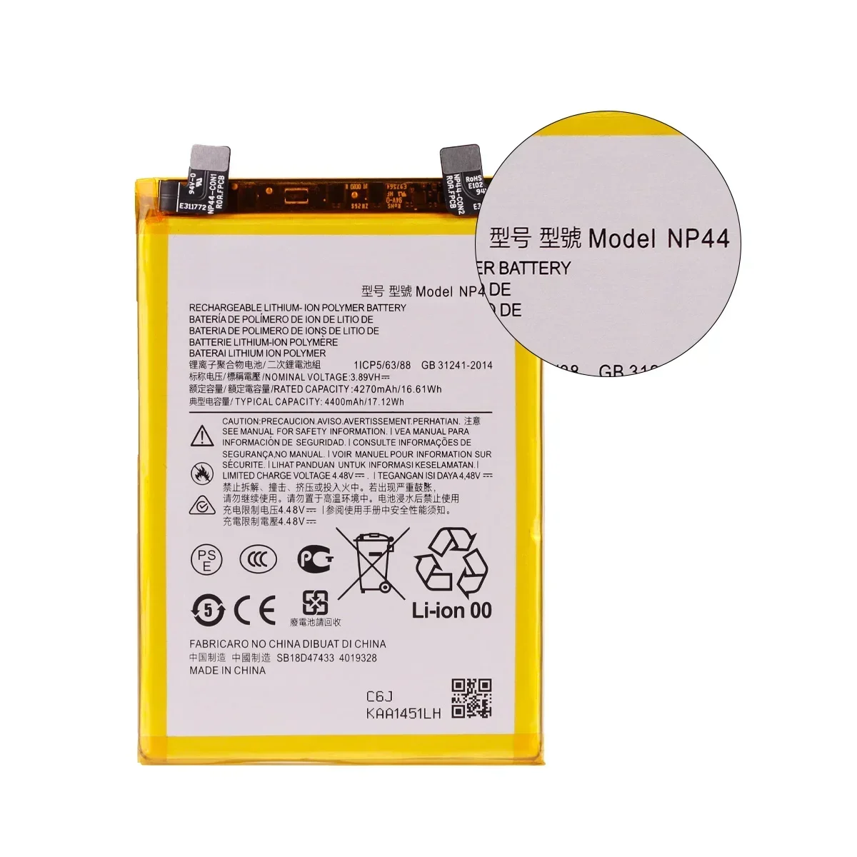 Brand New NP44 4400mAh Battery For Motorola S30pro S30 Pro XT2243-2 X40 XT2301-5 Mobile phone Batteries+Tools