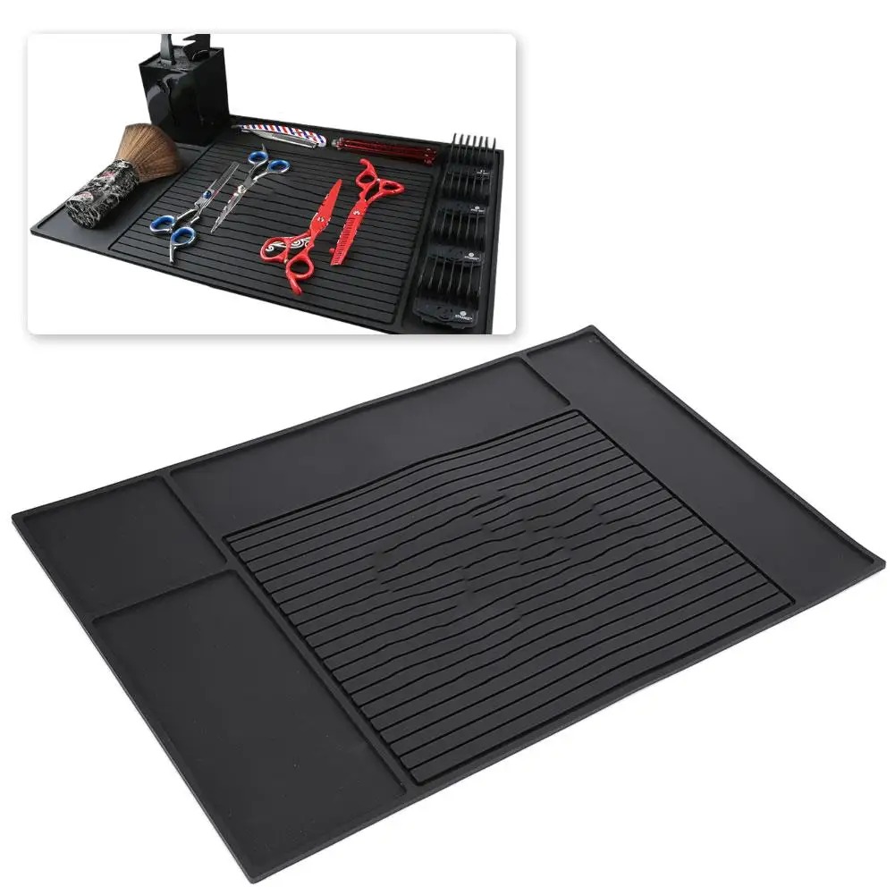 For Hair Salon Non Slip Mat Organizer Anti Skid Pad   30x45cm