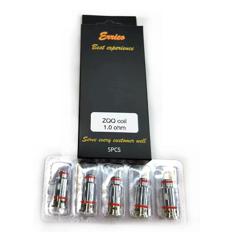 

5 шт./упак. ZQ Xtal Mesh Coil A1 0,6 Ом 0,8 Ом 1,0 Ом Сменная головка катушек для комплекта картриджей ZQ Xtal Pro Pod
