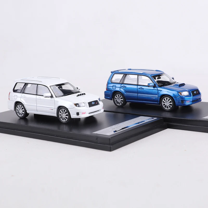 Fiberrun 1:64 Forester SG9 Blue/White Alloy Model Car - AliExpress 26