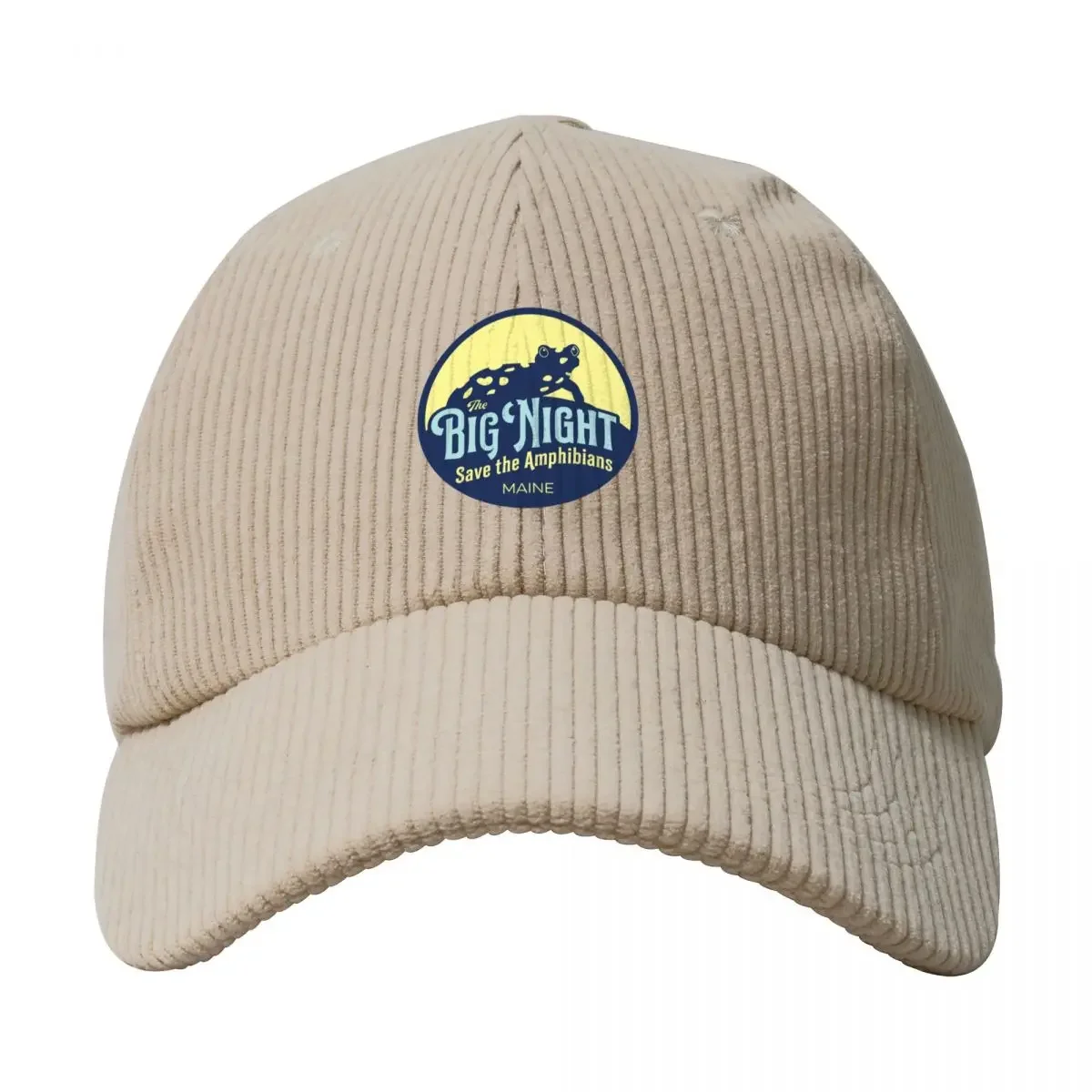 Maine Big Night Amphibian Project Corduroy Baseball Cap Luxury Cap New In The Hat Sunhat Trucker Hat Girl'S Hats Men's